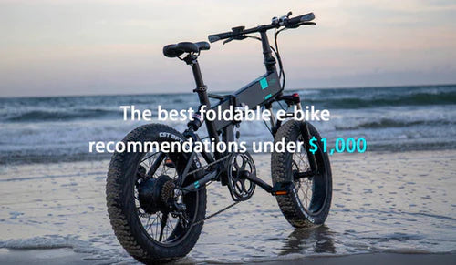 The best foldable electric bike recommendations under $1,000