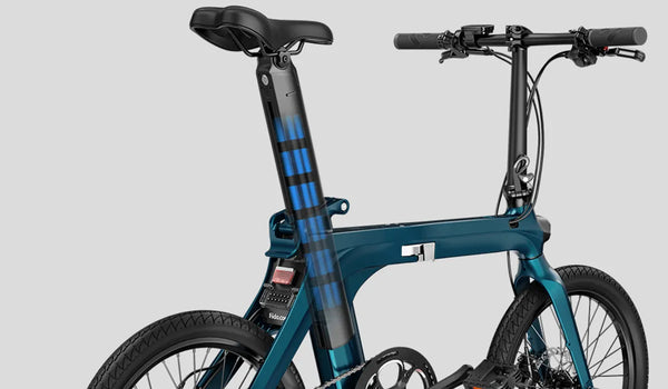 Fiido X electric bike battery display
