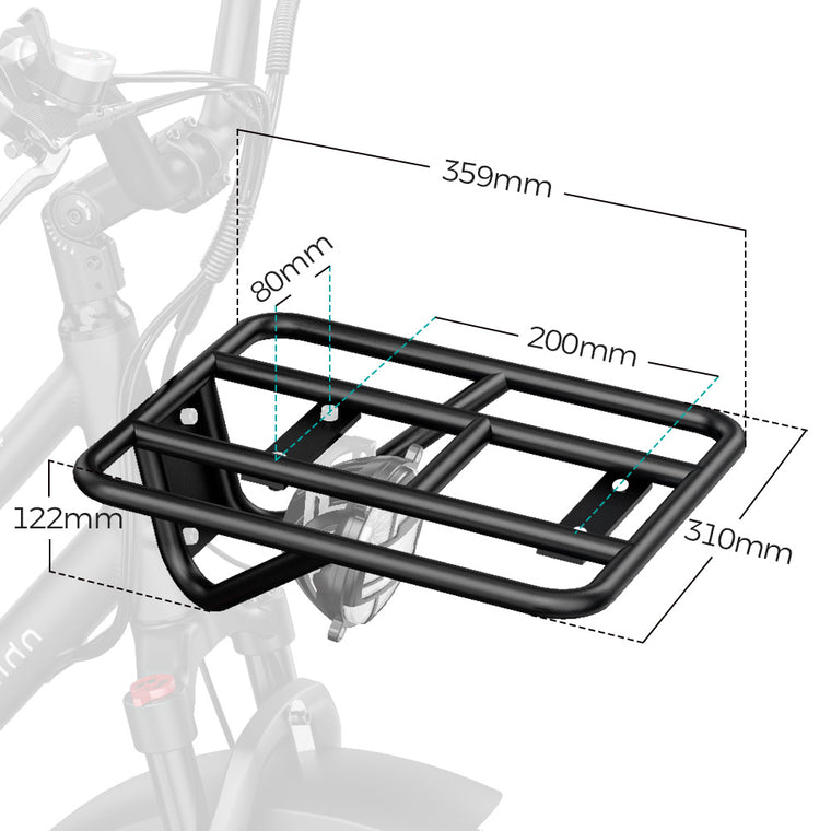 T Nut Compatable Bike Rack Front Rack for T2